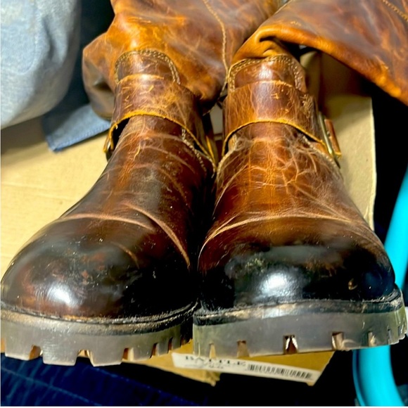 Freebird Battle Cognac Boots - Picture 2 of 3